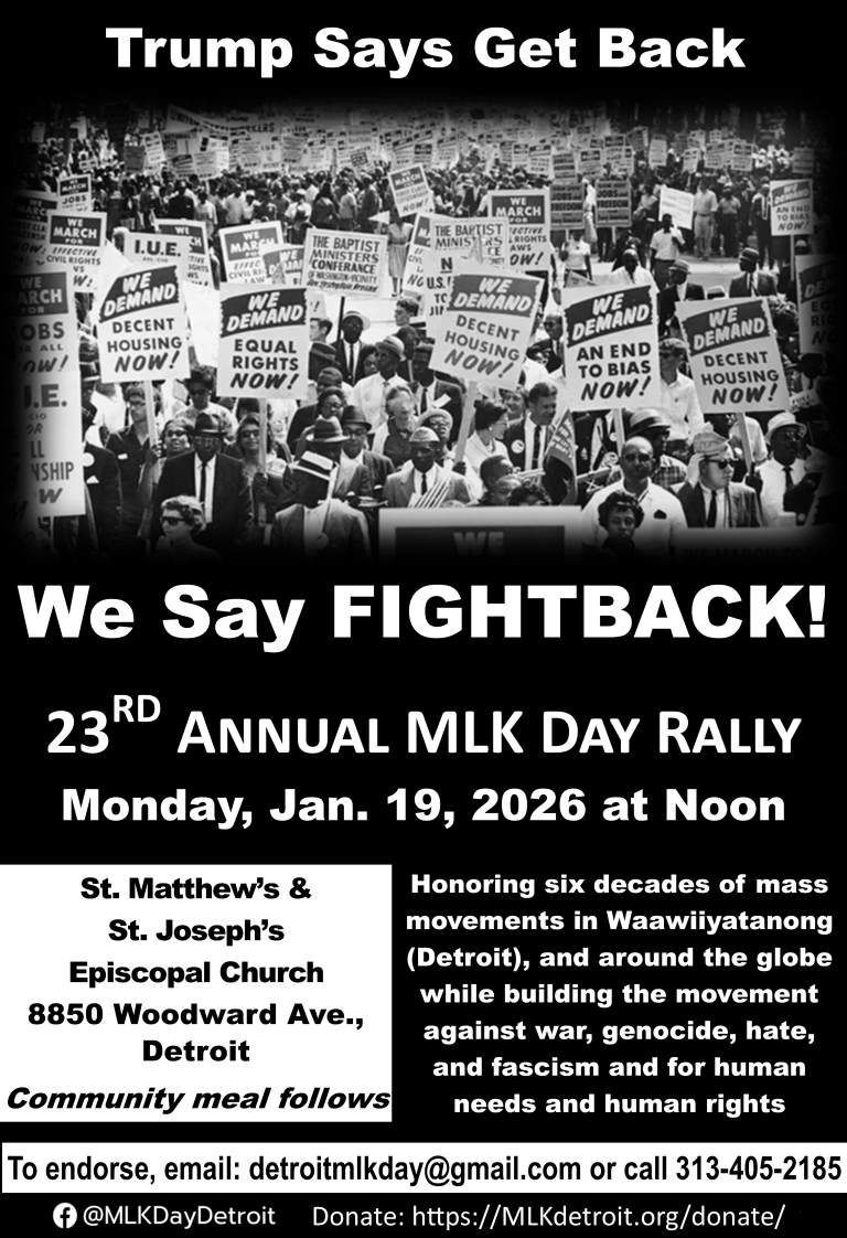 2026 Detroit MLK Day | Detroit MLK Day